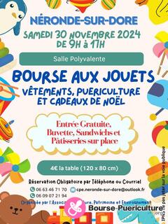 Photo de la bourse puericulture Bourse aux Jouets, Vêtements, Puériculture, Cadeaux de Noël