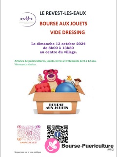 Photo de la bourse puericulture Bourse aux jouets vide dressing