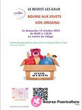 Bourse aux jouets vide dressing