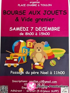 Photo de la bourse puericulture Bourse aux jouets- Vide grenier : quartier AGUILLON