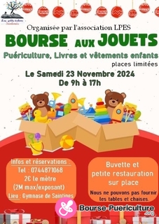 Photo de la bourse puericulture Bourse aux jouets_Puériculture_Livres_Vêtements