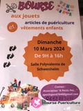 Photo Bourse aux jouets,vêtements,puériculture à Schwenheim