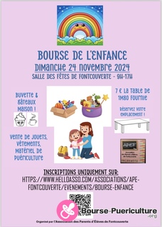 Photo de la bourse puericulture Bourse à l enfance