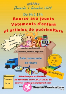 Photo de la bourse puericulture Bourse à l'enfance