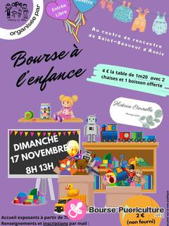 Photo de la bourse puericulture Bourse à l'enfance