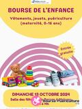 Photo Bourse de l'enfance (vêtements, jeux, jouets, puériculture) à Moirans