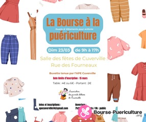 Photo de la bourse puericulture Bourse à la puériculture - Ape Cuverville