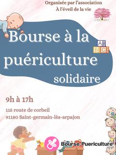 Photo de la bourse puericulture Bourse à la puériculture solidaire