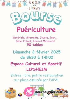 Photo de la bourse puericulture Bourse puericulture enfance jouets