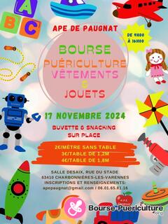 Photo de la bourse puericulture Bourse puériculture et jouets