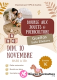 Photo Bourse puériculture et jouets à Gueltas