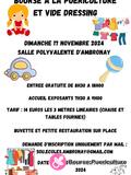 Bourse puériculture et vide dressing