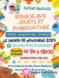 Bourse Puériculture-Jouets-Vêtements (jusqu'à 14 ans)