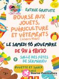 Photo Bourse Puériculture-Jouets-Vêtements (jusqu'à 14 ans) à Sermérieu