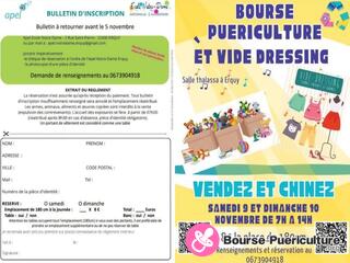 Photo de la bourse puericulture bourse puériculture-vide-dressing