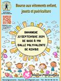 bourse puericulture,vetements enfants, jouets,