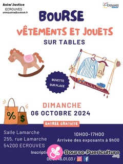 Photo de la bourse puericulture Bourse aux vêtements (adultes et enfants) et jouets