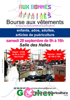 Photo de la bourse puericulture Bourse aux vêtements Automne-Hiver