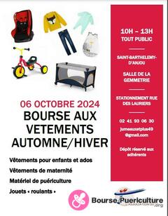 Photo de la bourse puericulture Bourse aux vêtements Automne-Hivers