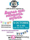 Photo Bourse aux Vêtements enfants à Brie