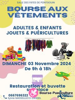 Photo de la bourse puericulture Bourse vêtements enfants -adultes jouets et puericulture