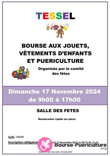 Photo de la bourse puericulture Bourse aux vêtements d'enfants, jouets et puériculture