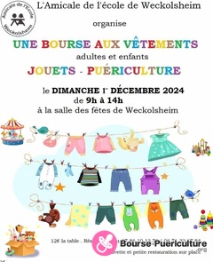 Photo de la bourse puericulture Bourse aux vêtements et jouets