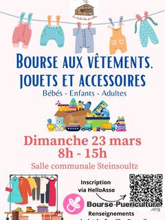 Photo de la bourse puericulture Bourse aux vêtements et jouets pour bébés enfants et adultes