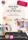 Bourse aux vêtements, jouets et accessoires de puériculture