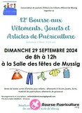 Bourse aux vêtements, jouets et articles de puériculture