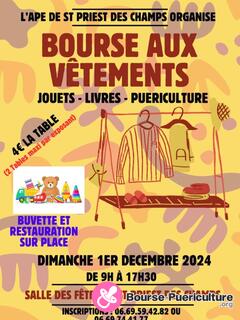 Photo de la bourse puericulture Bourse vêtements jouets et puériculture