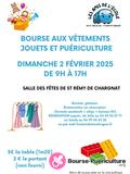 Photo Bourse aux vêtements jouets et puériculture à Saint-Rémy-de-Chargnat