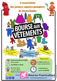 Photo de la bourse puericulture Bourse aux vêtements, jouets et puéricultures