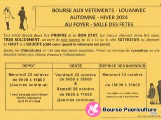 Photo de la bourse puericulture Bourse aux vêtements - Louannec (collection automne-hiver)