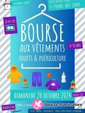 Bourse aux vêtements, petite puériculture et jouets