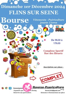 Photo de la bourse puericulture Bourse aux vêtements, puériculture, jouets et livres