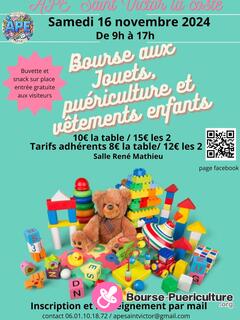 Photo de la bourse puericulture Bourses aux jouets, puériculture et vêtements enfants