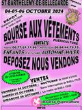 Bourses aux vêtements enfants