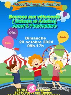 Photo de la bourse puericulture Bourses vêtements ( enfants et adulte) jouet puériculture