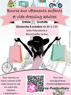 Photo de la bourse puericulture Bourses aux vêtements enfants et vide-dressing adulte