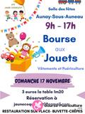 Photo Bouses aux jouets, vêtements et objet de puériculture à Aunay-sous-Auneau