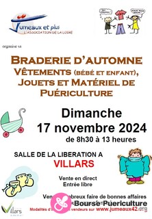 Photo de la bourse puericulture Braderie d'automne vêtements, jouets, matériel puériculture