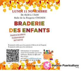 Photo de la bourse puericulture Braderie des enfants