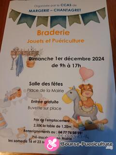 Photo de la bourse puericulture Braderie jouets et puericulture