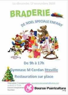 Photo de la bourse puericulture Braderie de Noël speciale enfants