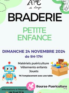 Photo de la bourse puericulture Braderie Petite Enfance