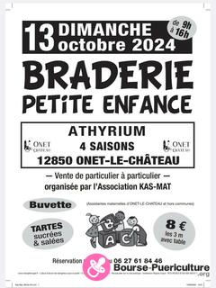 Photo de la bourse puericulture Braderie petite enfance