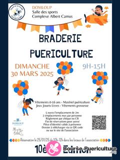 Photo de la bourse puericulture Braderie puericulture Domloup