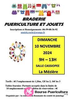 Photo de la bourse puericulture Braderie puericulture et jouets