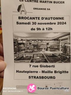 Photo de la bourse puericulture Brocante d'automne